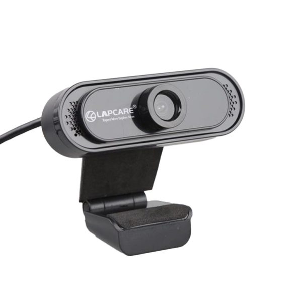 Lapcare Lapcam 720P HD Webcam For PC Desktop & Laptop with Built-in Noise Isolating Microphone & Wide Angle Lens & Large Sensor for Superior Low Light - Image 2